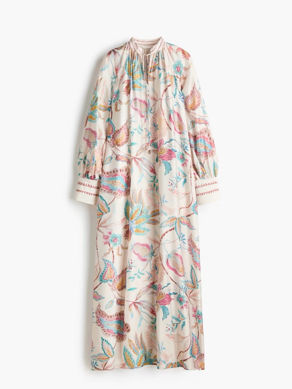 Loose fit ankle length floral dress - Picture 4 of 4
